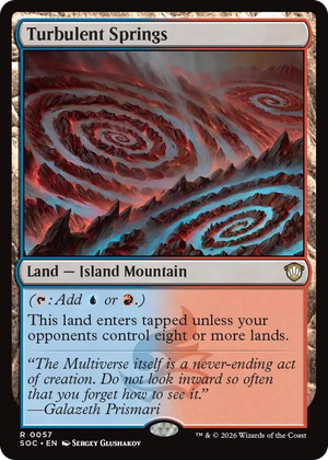 0057 Turbulent Springs R Commander: Secrets of Strixhaven
