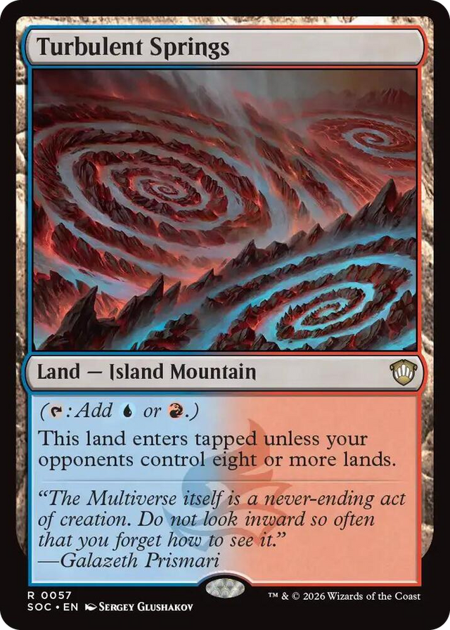 0057 Turbulent Springs R Commander: Secrets of Strixhaven