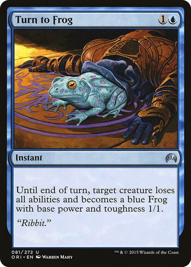 0081 Turn to Frog U Magic Origins