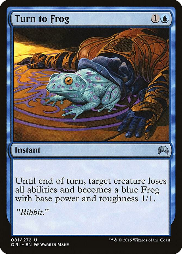 0081 Turn to Frog U Magic Origins