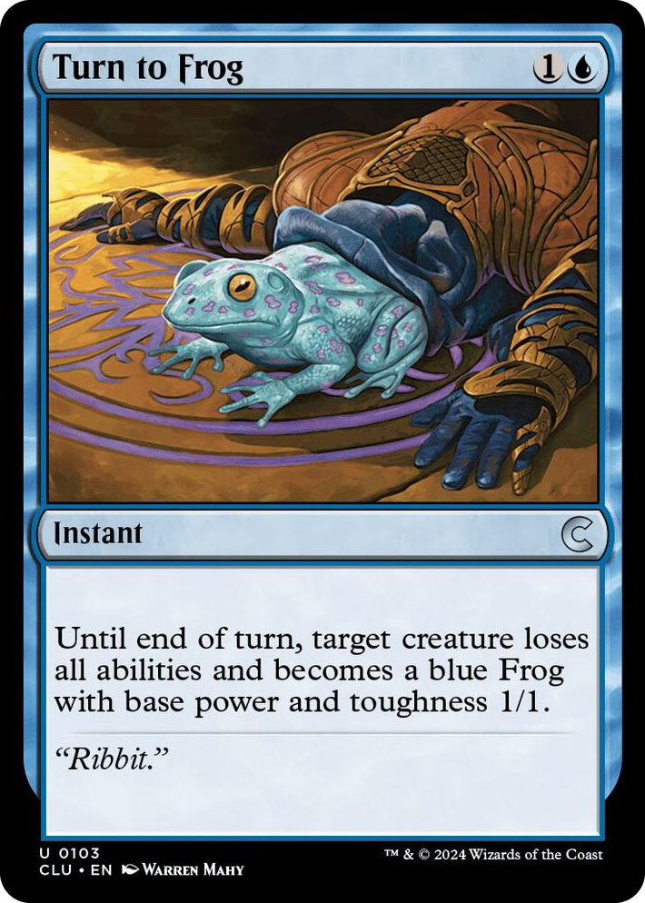 0103 Turn to Frog U Ravnica: Clue Edition