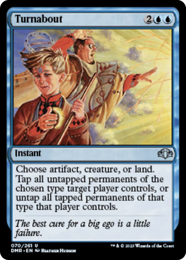 0070 Turnabout U Dominaria Remastered