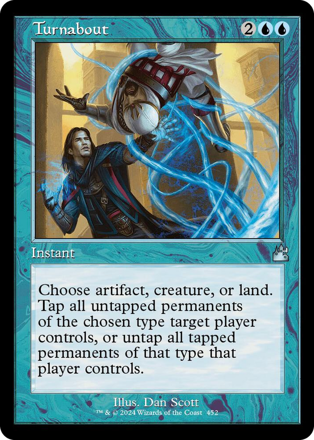 0452 Turnabout (Retro Frame) U Ravnica Remastered