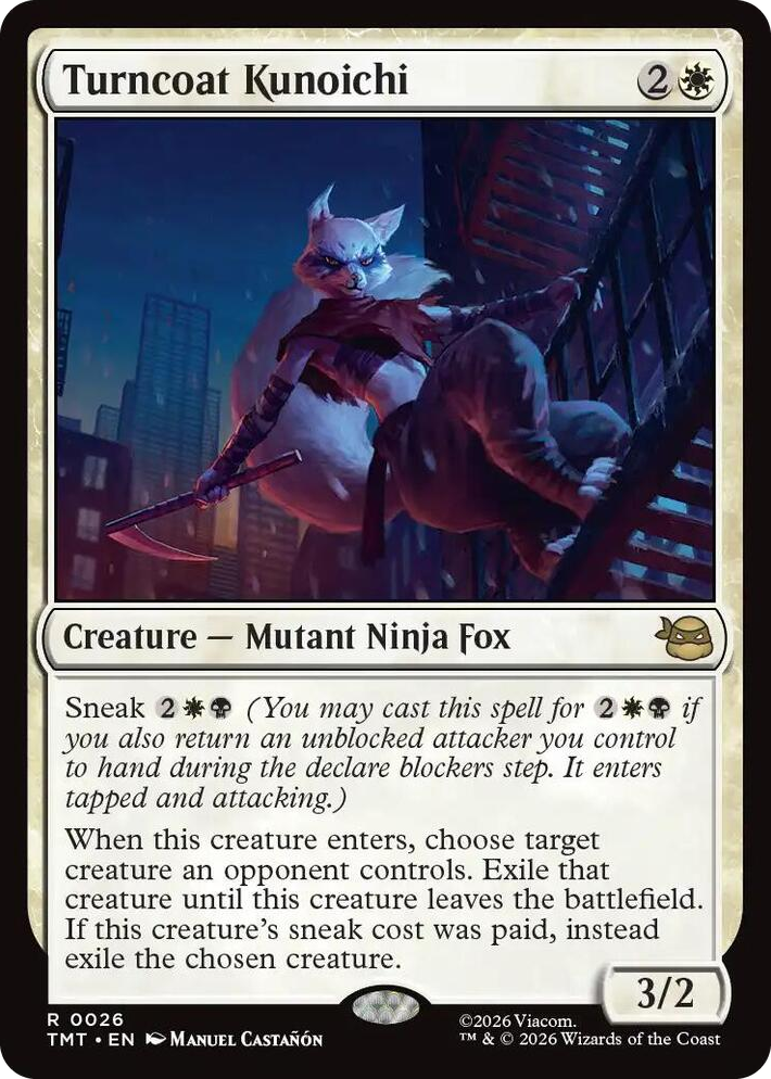 0026 Turncoat Kunoichi R Teenage Mutant Ninja Turtles