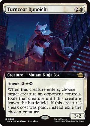 0260 Turncoat Kunoichi (Extended Art) R Teenage Mutant Ninja Turtles