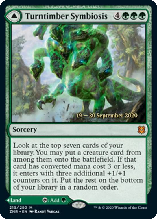 Turntimber Symbiosis #215 M - Prerelease Cards Pokemon card