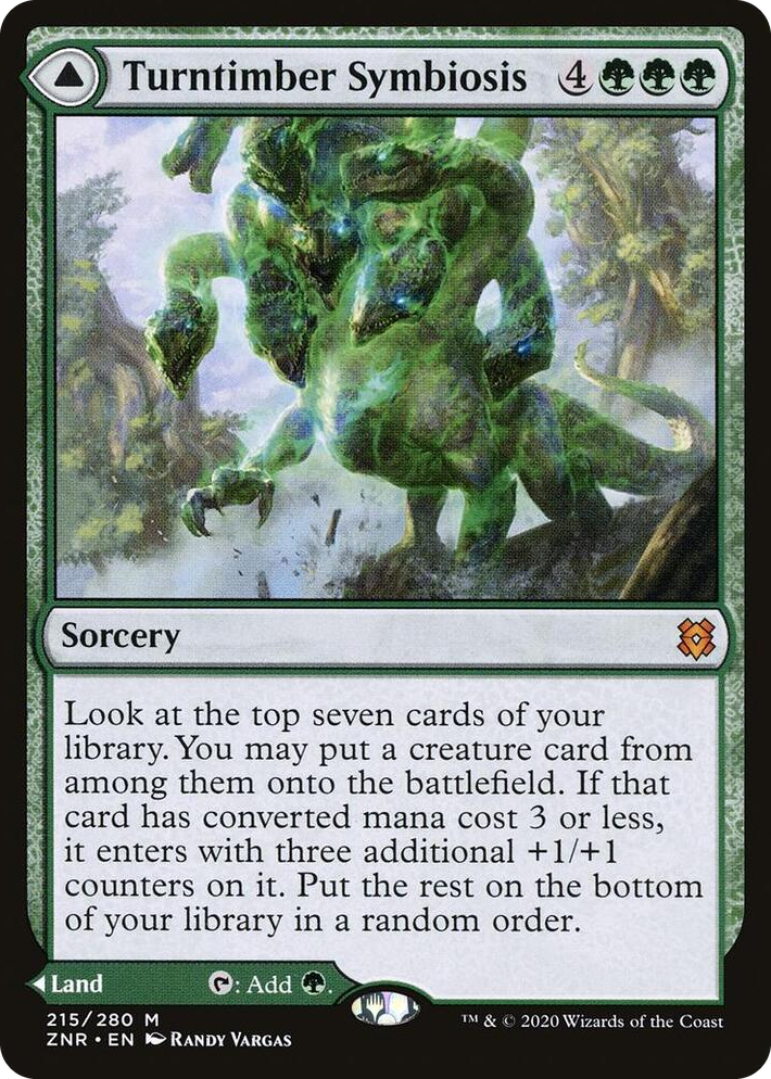 0215 Turntimber Symbiosis M Zendikar Rising