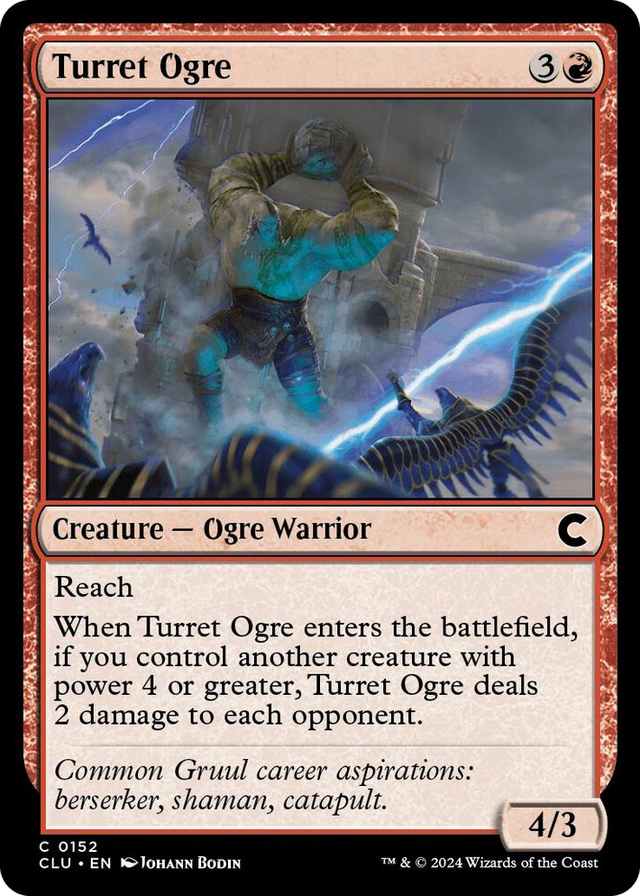 0152 Turret Ogre C Ravnica: Clue Edition