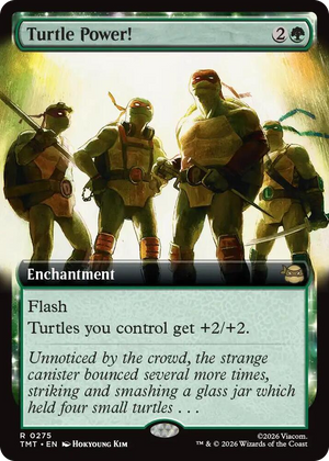 0275 Turtle Power! (Extended Art) R Teenage Mutant Ninja Turtles