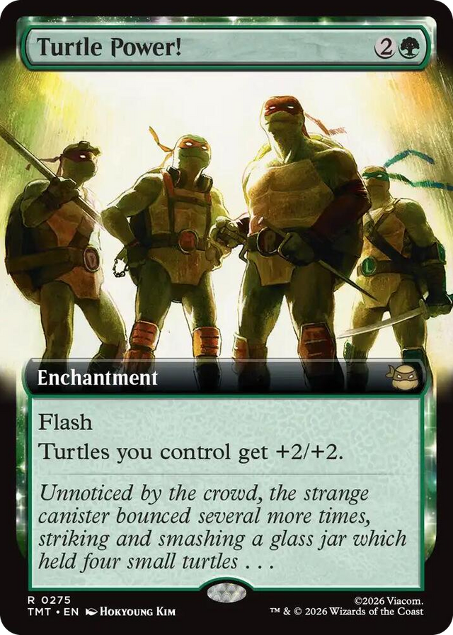 0275 Turtle Power! (Extended Art) R Teenage Mutant Ninja Turtles