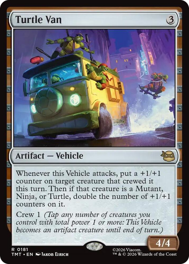 0181 Turtle Van R Teenage Mutant Ninja Turtles