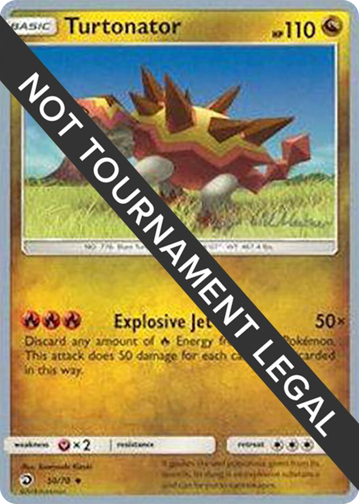 0050 Turtonator - 2019 (Kaya Lichtleitner) Uncommon World Championship Decks