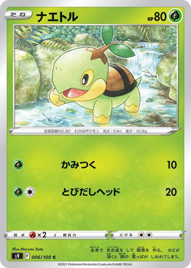 0006 Turtwig Common Star Birth