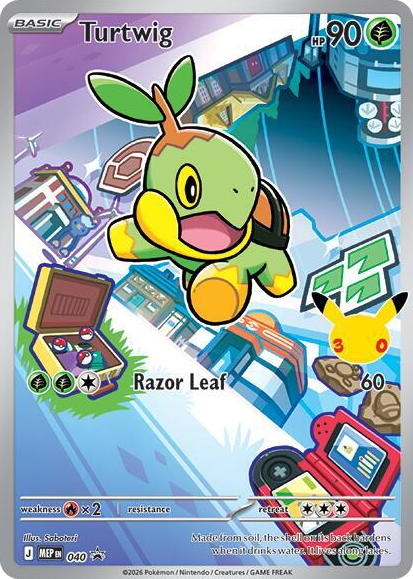 0040 Turtwig - 040 Promo Mega Evolution Promo