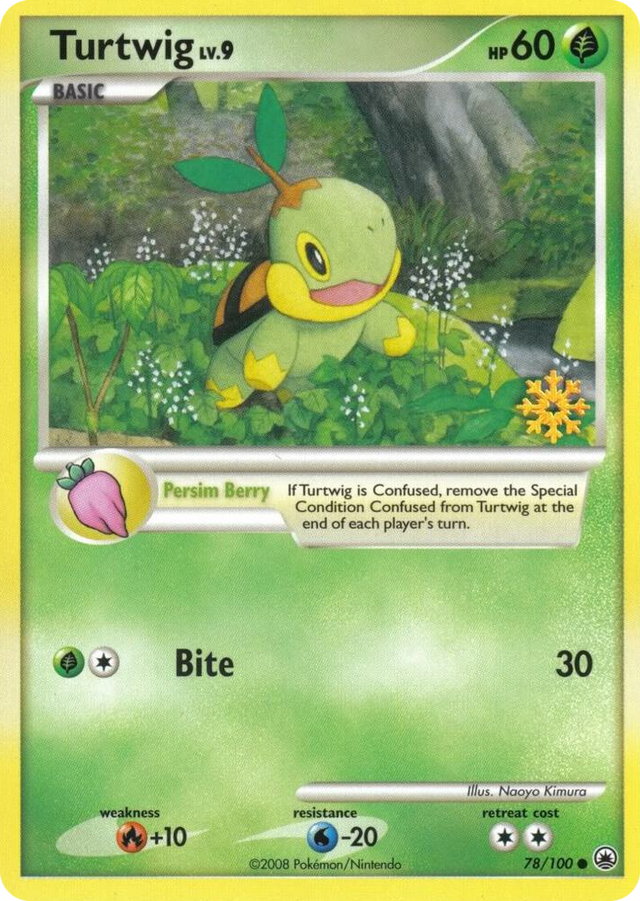 0078 Turtwig Promo Countdown Calendar Promos