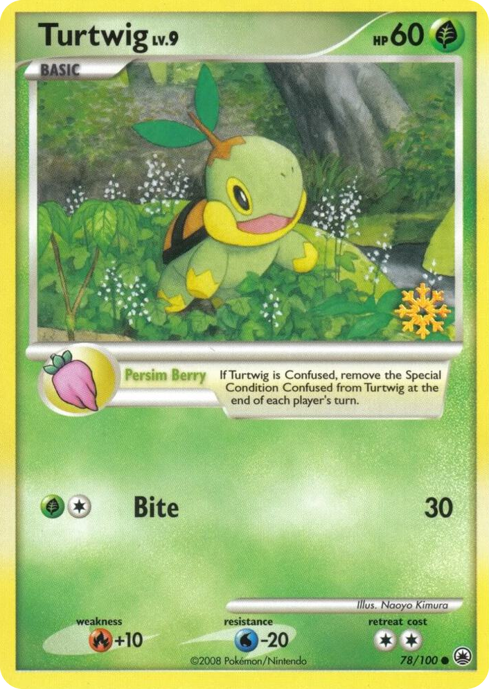 0078 Turtwig Promo Countdown Calendar Promos
