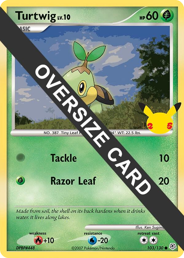 0103 Turtwig Promo First Partner Pack
