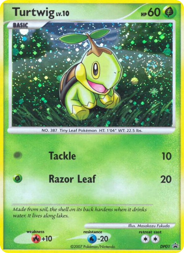 DP001 Turtwig - DP01 Promo Diamond and Pearl Promos