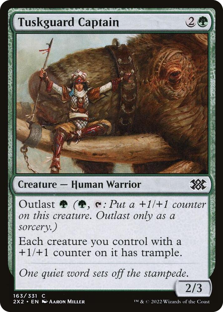 0163 Tuskguard Captain C Double Masters 2022