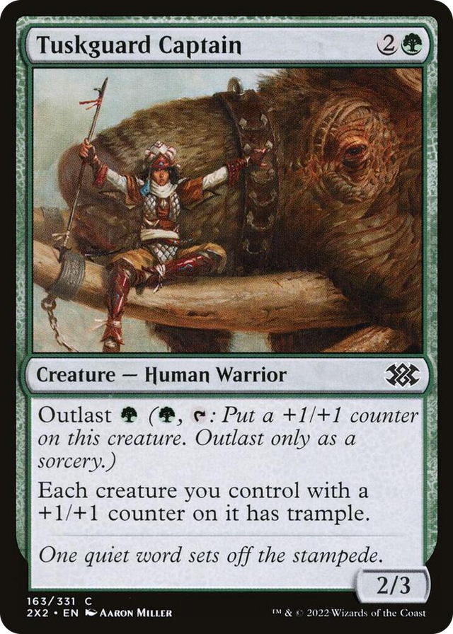0163 Tuskguard Captain C Double Masters 2022