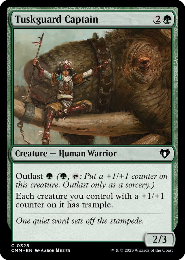 0328 Tuskguard Captain C Commander Masters