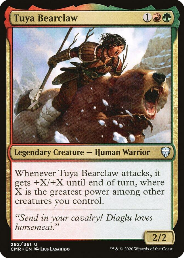 0292 Tuya Bearclaw U Commander Legends
