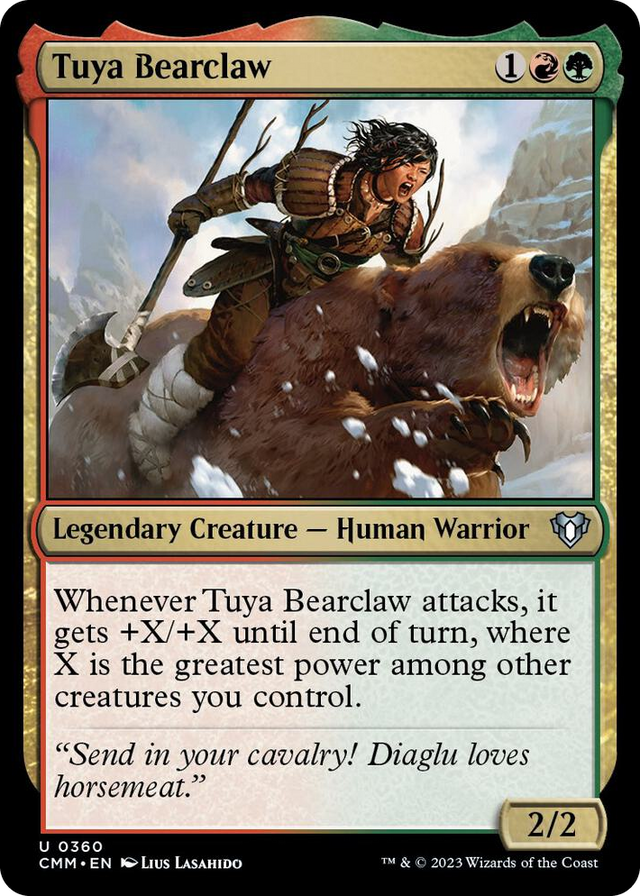 0360 Tuya Bearclaw U Commander Masters