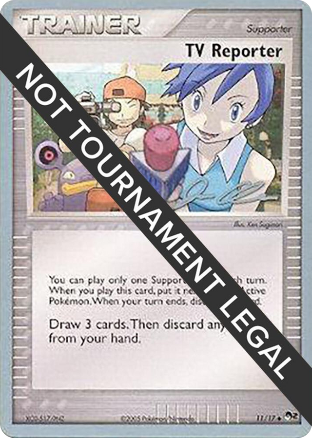 0011 TV Reporter - 2006 (Jason Klaczynski) Uncommon World Championship Decks