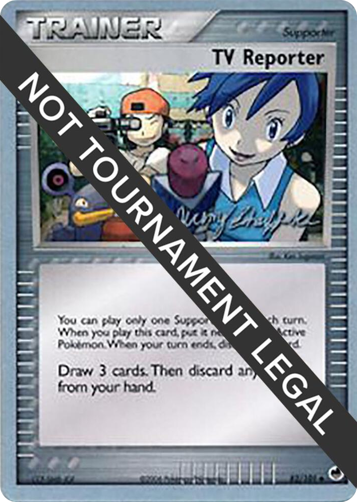 0082 TV Reporter - 2007 (Jeremy Scharff-Kim) Uncommon World Championship Decks