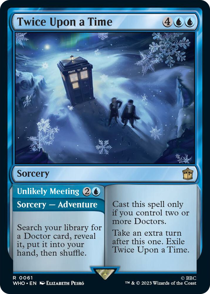 0061 Twice Upon a Time R Universes Beyond: Doctor Who