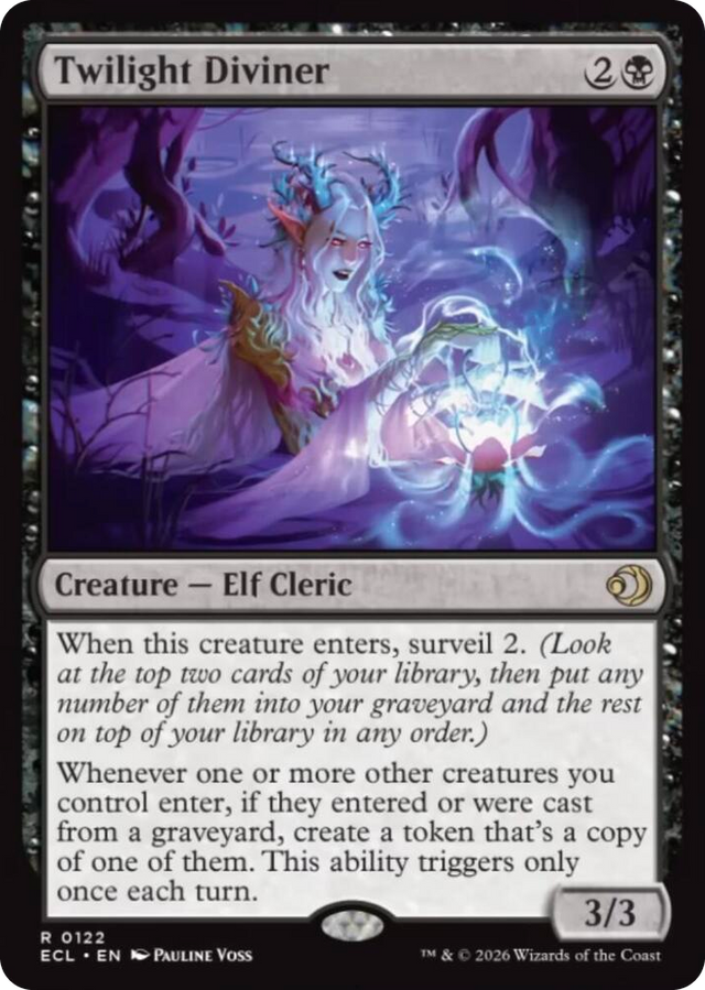 0122 Twilight Diviner R Lorwyn Eclipsed