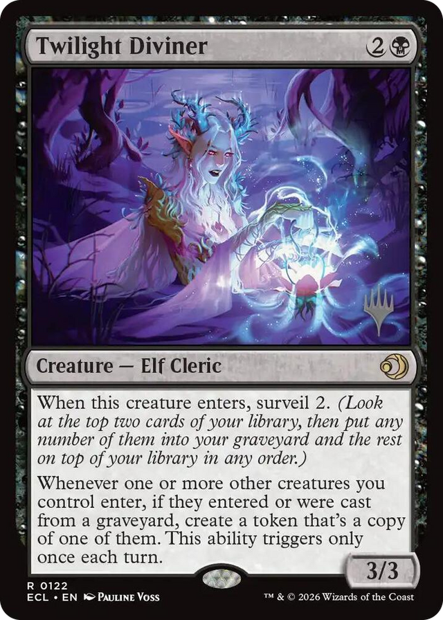 0122 Twilight Diviner R Promo Pack: Lorwyn Eclipsed