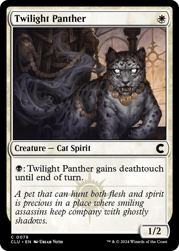 0078 Twilight Panther C Ravnica: Clue Edition