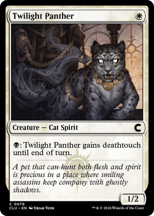 0078 Twilight Panther C Ravnica: Clue Edition