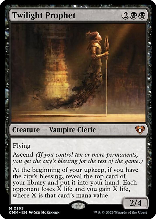 0193 Twilight Prophet M Commander Masters