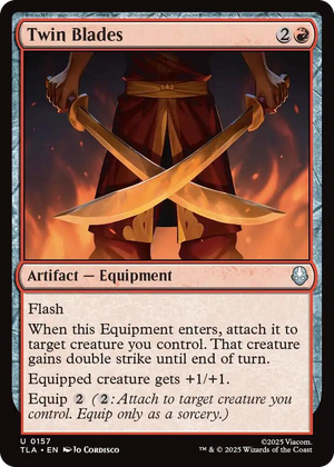 0157 Twin Blades U The Last Airbender