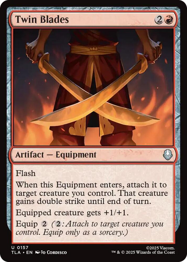 0157 Twin Blades U The Last Airbender