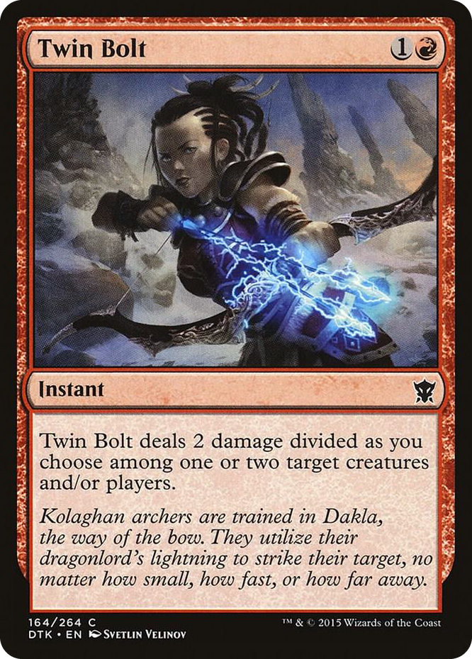 0164 Twin Bolt C Dragons of Tarkir