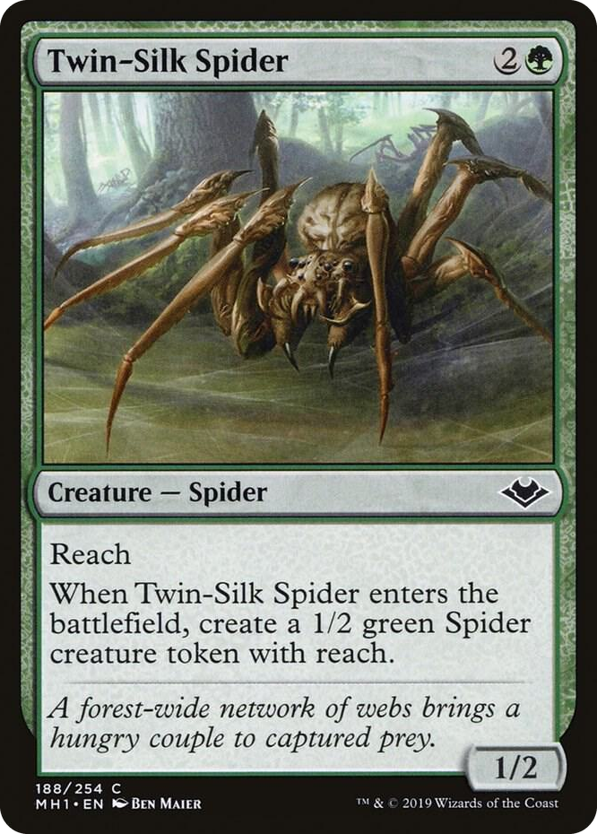 0188 Twin-Silk Spider C Modern Horizons