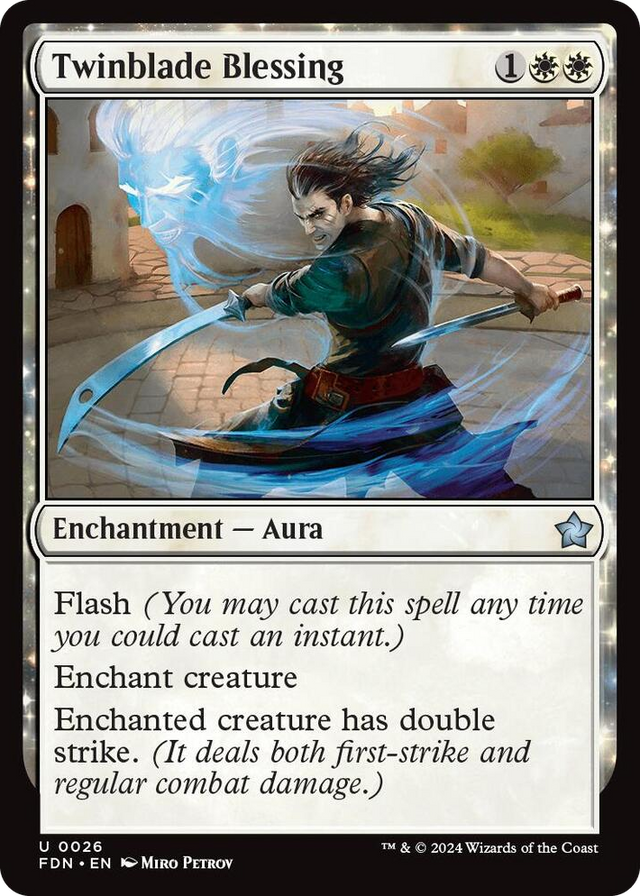 0026 Twinblade Blessing U Foundations