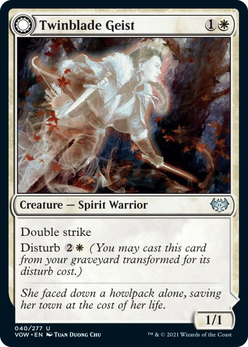0040 Twinblade Geist U Innistrad: Crimson Vow