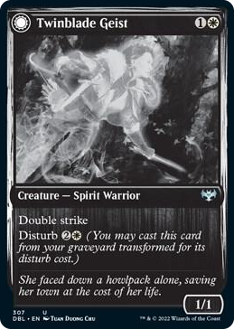 0307 Twinblade Geist U Innistrad: Double Feature
