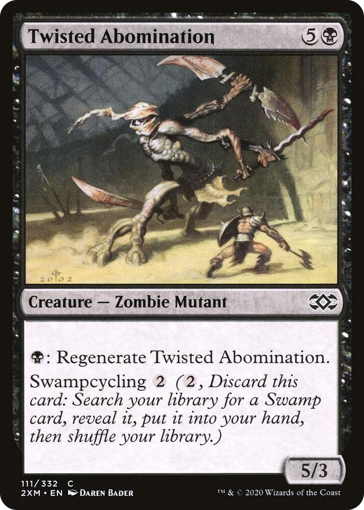0111 Twisted Abomination C Double Masters