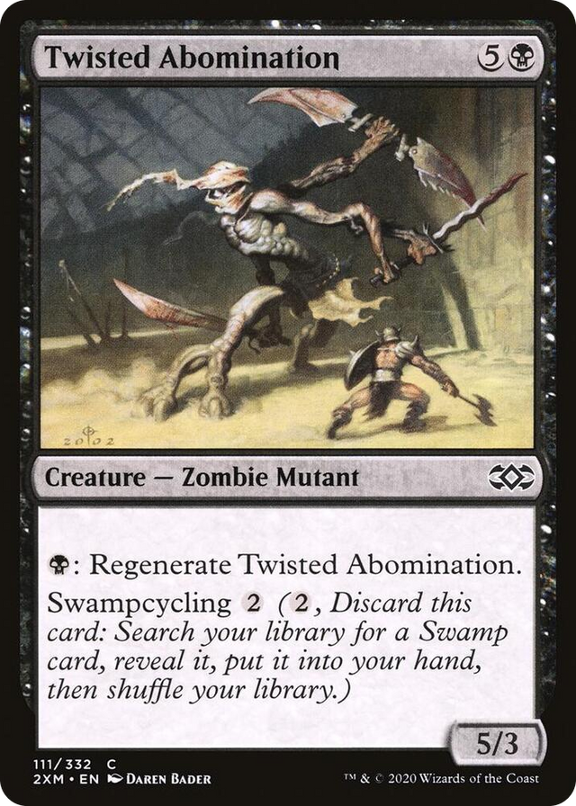 0111 Twisted Abomination C Double Masters