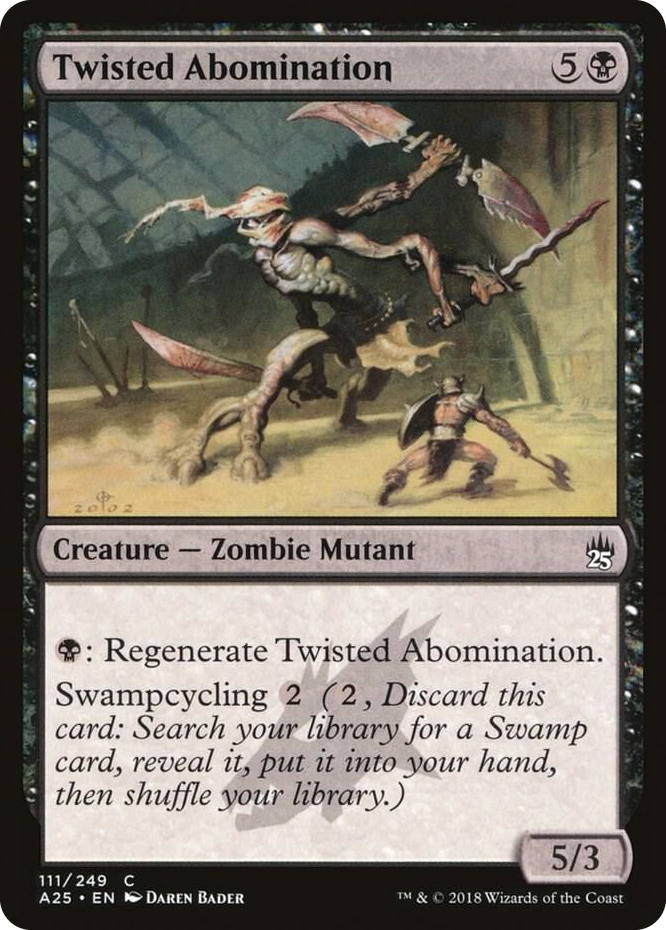 0111 Twisted Abomination C Masters 25