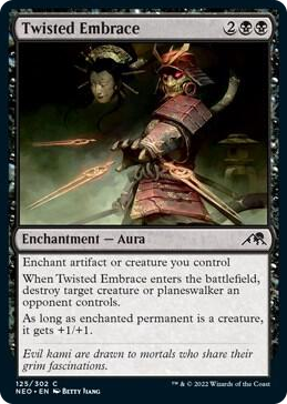 0125 Twisted Embrace C Kamigawa: Neon Dynasty