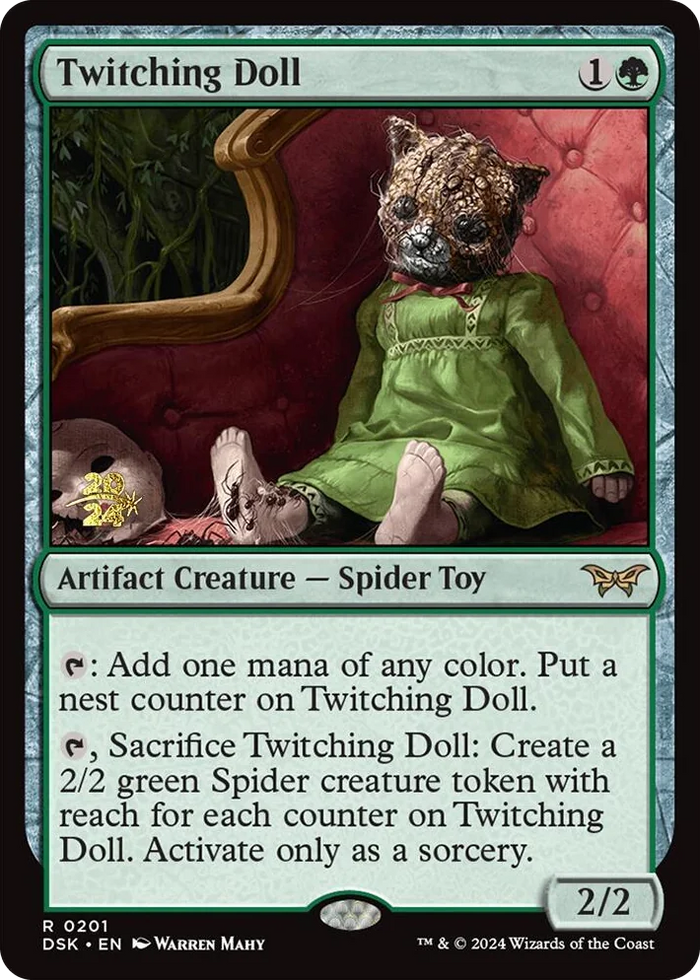 0201 Twitching Doll R Prerelease Cards