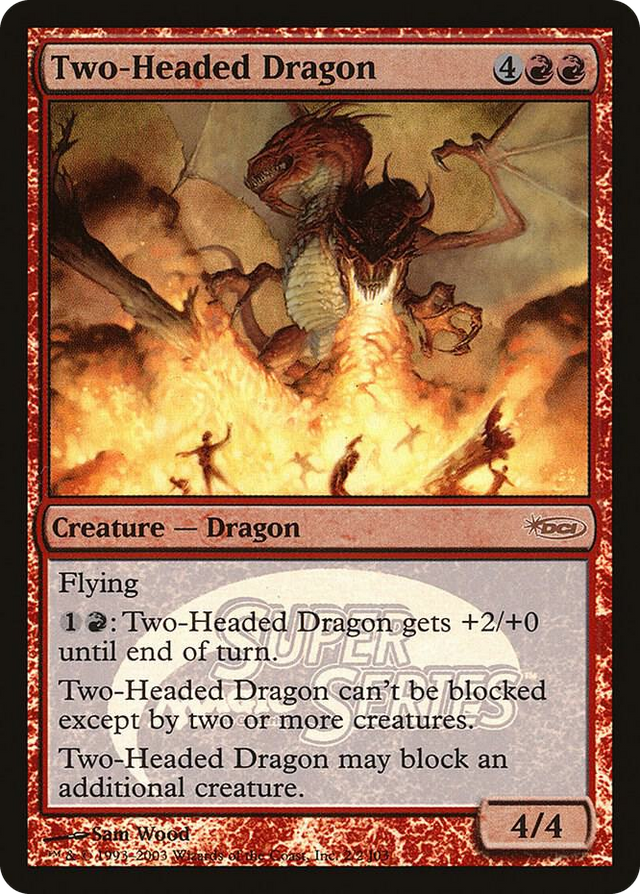 0002 Two-Headed Dragon (Junior Super Series) P Junior Series Promos