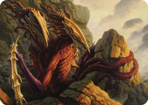 0079 Two-Headed Sliver Art Card S Art Series: Commander Masters