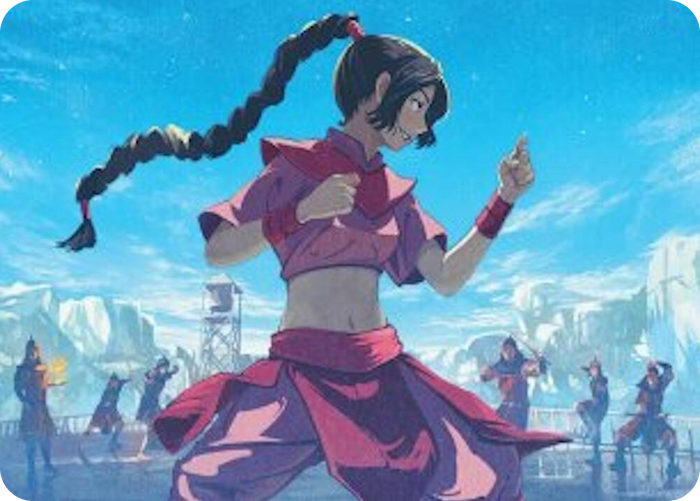 Ty Lee, Chi Blocker Art Card #5 S - Art Series: Avatar: The Last Airbender Pokemon card